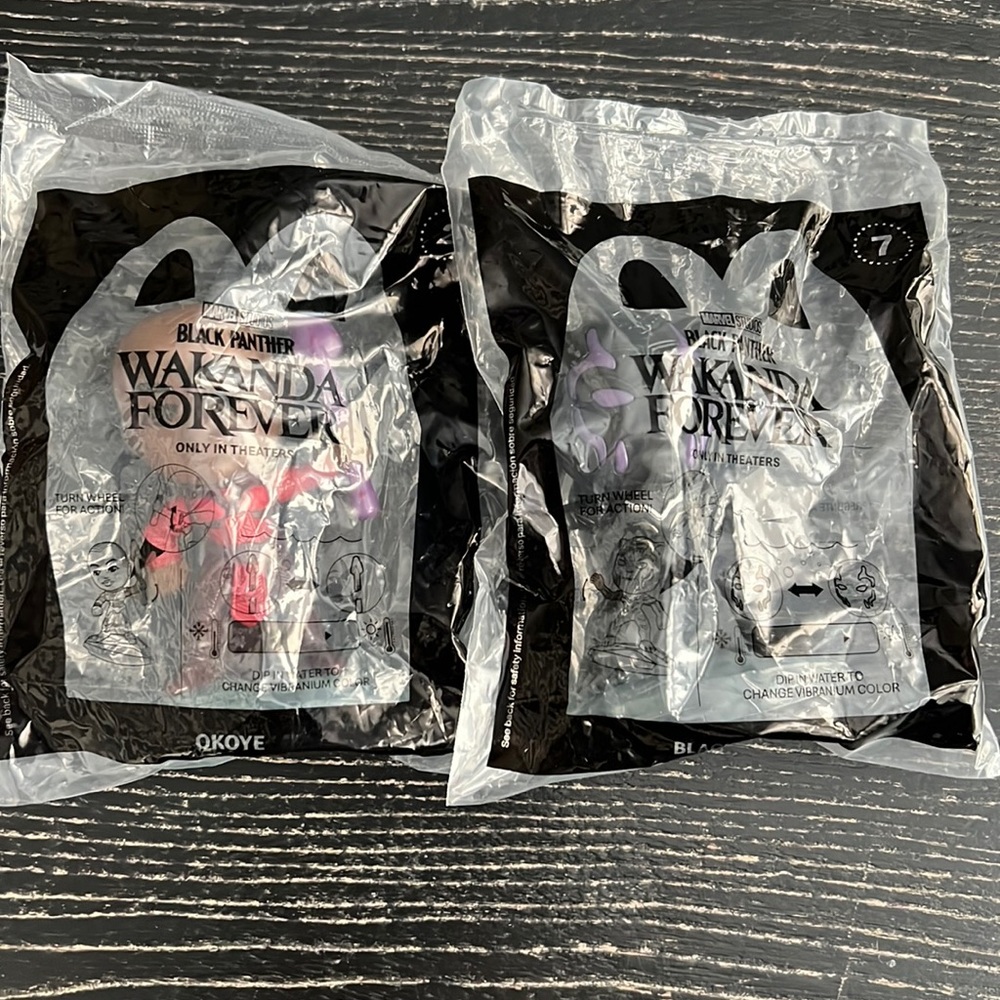 Happy Meal Toy Wakanda Forever